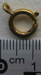 Spring clasp, Messing