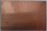 Copper plate L 5 x W 5 cm