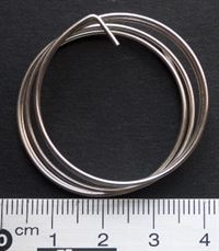 Cloisonne wire, round, Fine silver