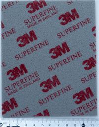 Sponge emery pad, Superfine 320-600
